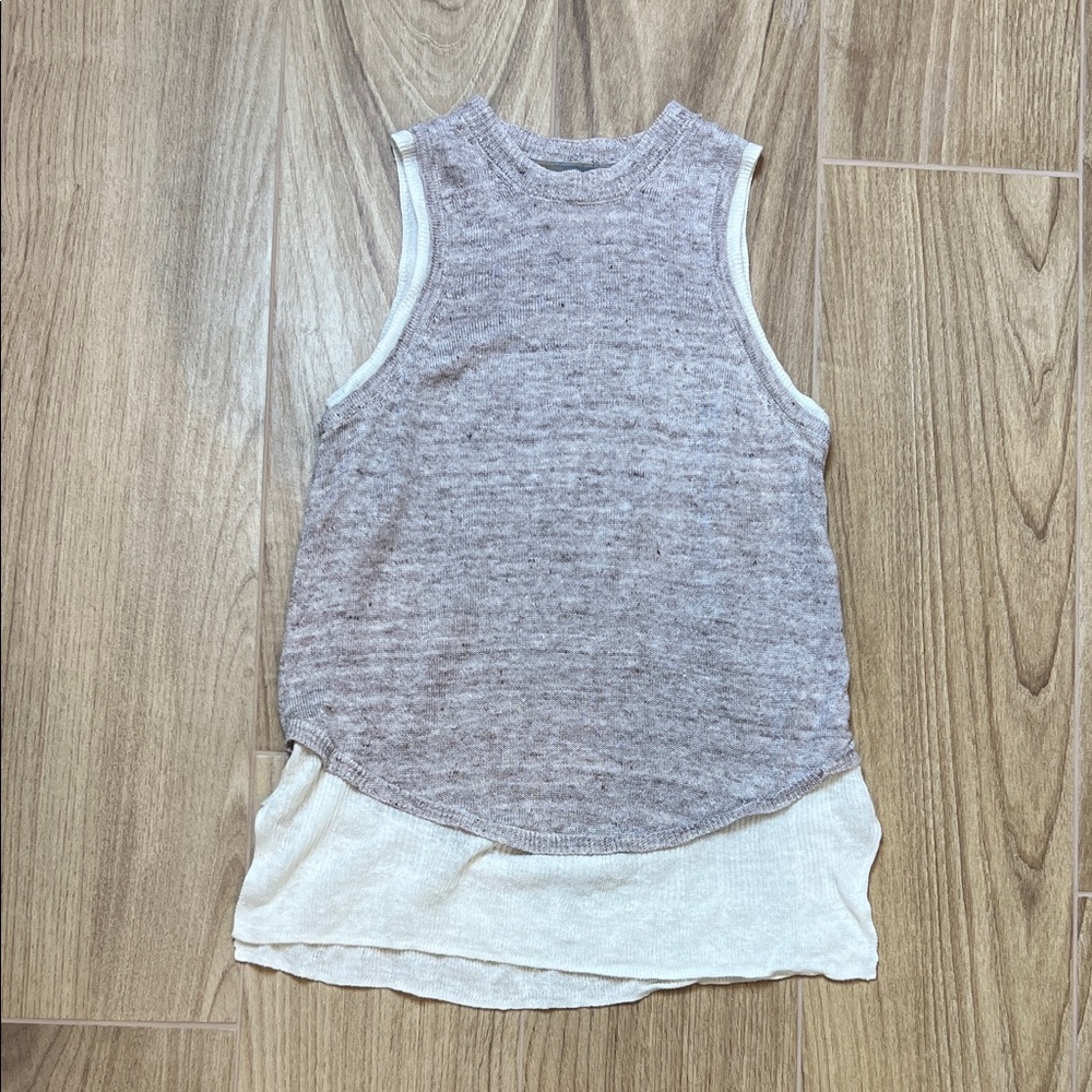 Brochu Walker Knit Layered Sleeveless Tank